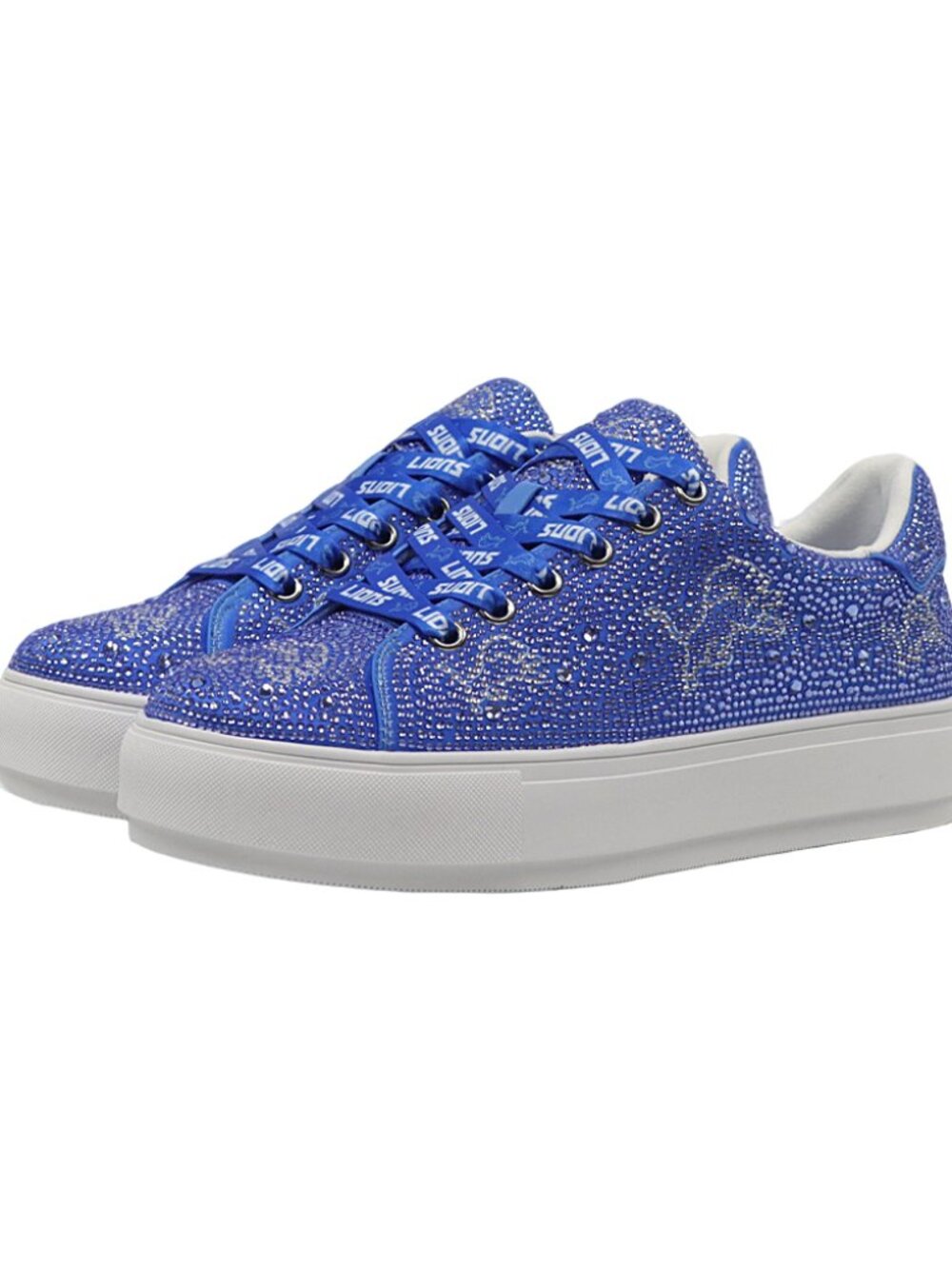 DETROIT LIONS Crytal Team Colored Sneaker